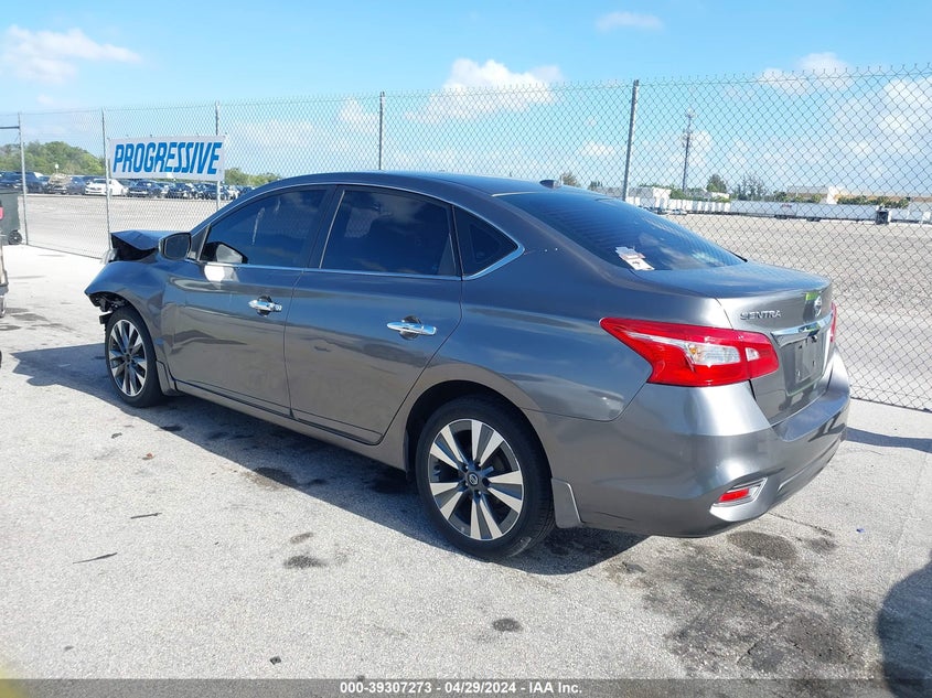 VIN 3N1AB7AP3KY236821 2019 NISSAN SENTRA SV