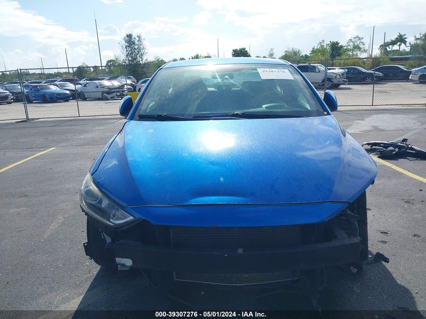 VIN 5NPD84LF8JH232075 2018 HYUNDAI ELANTRA SEL