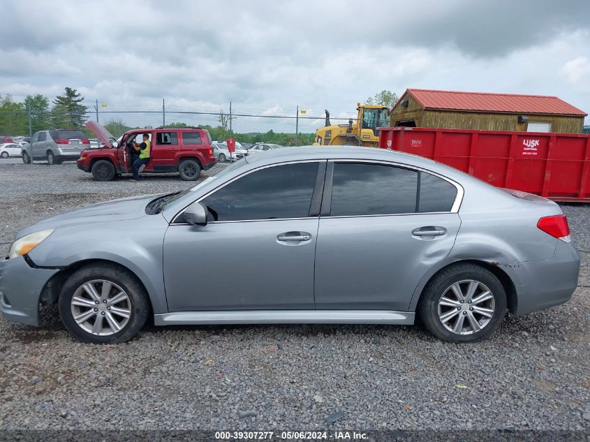 2011 Subaru Legacy 2.5I Premium VIN: 4S3BMBC60B3258075 Lot: 39307277