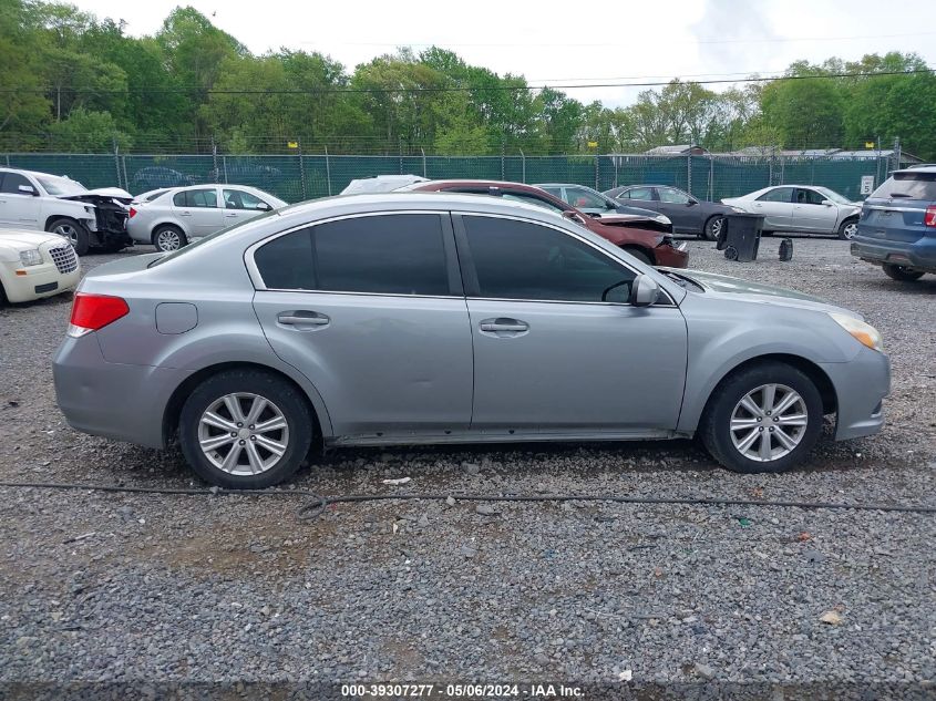 2011 Subaru Legacy 2.5I Premium VIN: 4S3BMBC60B3258075 Lot: 39307277