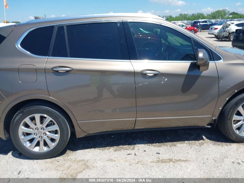 2019 Buick Envision Fwd Essence VIN: LRBFXCSA8KD012923 Lot: 39307316