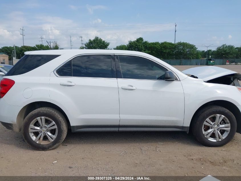 2014 Chevrolet Equinox Ls VIN: 1GNALAEK6EZ133285 Lot: 39307325