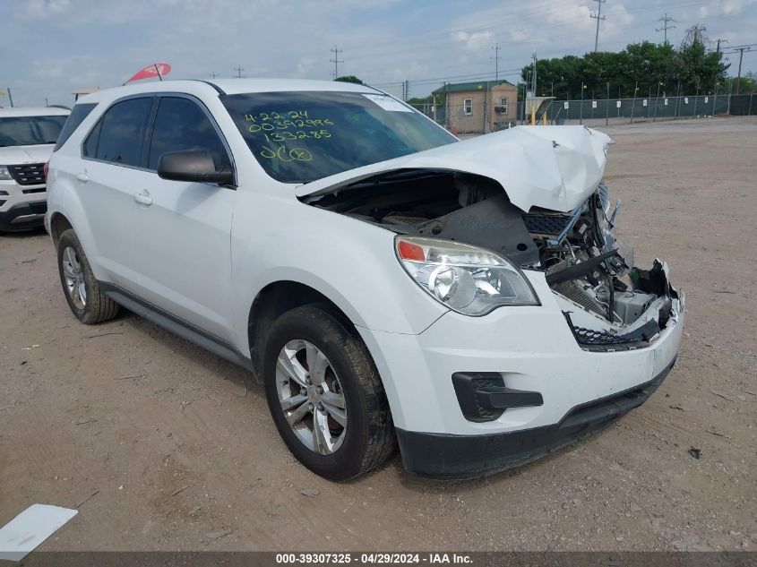 2014 Chevrolet Equinox Ls VIN: 1GNALAEK6EZ133285 Lot: 39307325