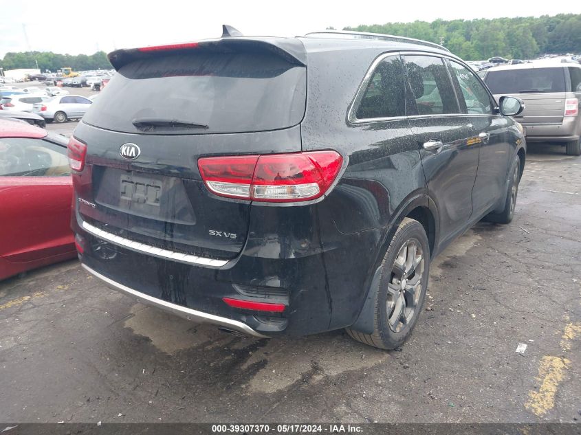 2016 Kia Sorento 3.3L Sx VIN: 5XYPK4A5XGG019685 Lot: 39307370