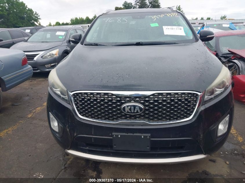 2016 Kia Sorento 3.3L Sx VIN: 5XYPK4A5XGG019685 Lot: 39307370