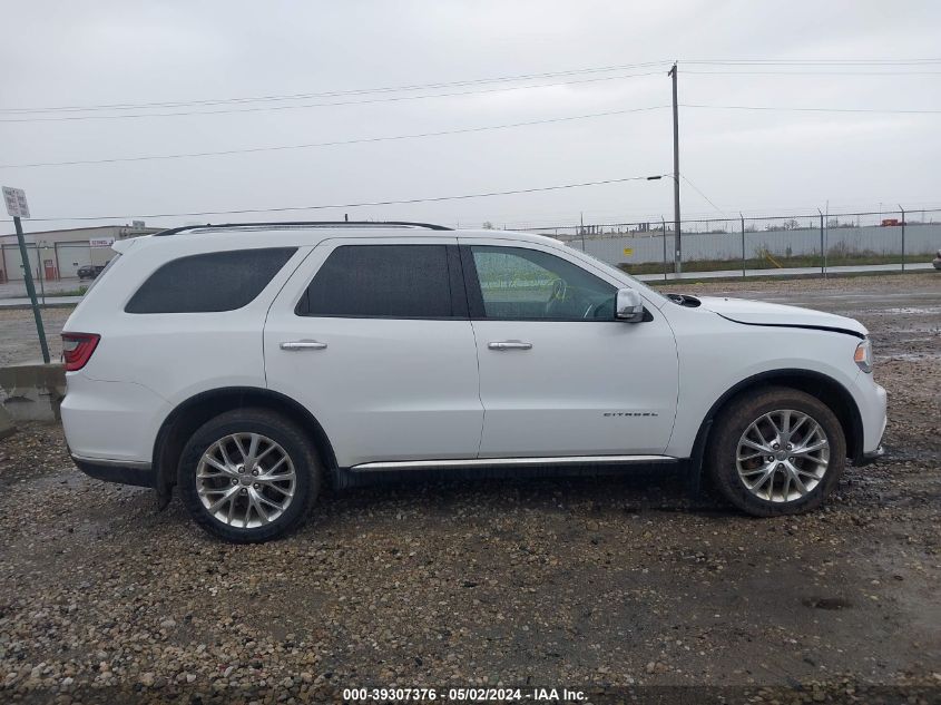 2015 Dodge Durango Citadel VIN: 1C4RDJEG3FC746229 Lot: 39307376