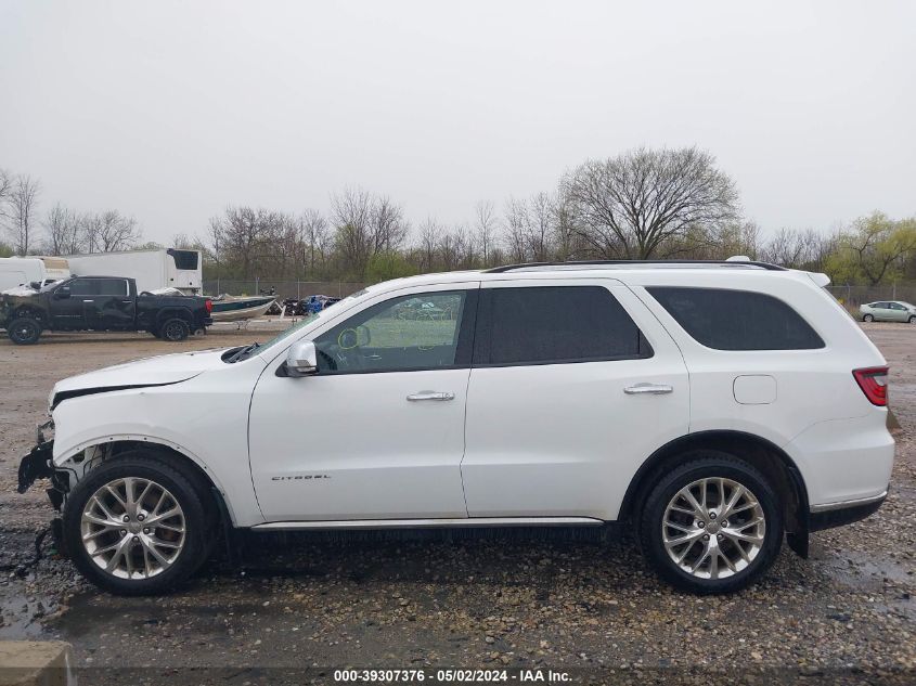 2015 Dodge Durango Citadel VIN: 1C4RDJEG3FC746229 Lot: 39307376