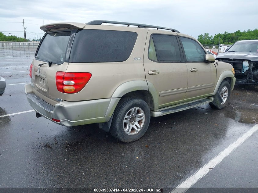2004 Toyota Sequoia Sr5 V8 VIN: 5TDZT34A44S236348 Lot: 39307414