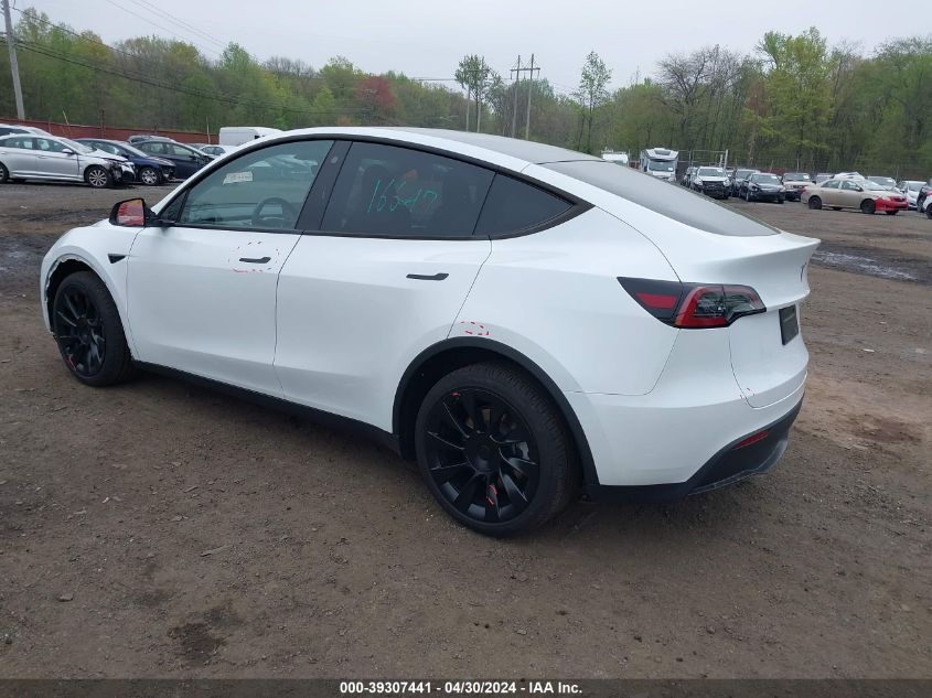 2023 Tesla Model Y VIN: 7SAYGDEE1PA059922 Lot: 40809082