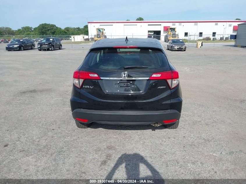 2021 Honda Hr-V Awd Lx VIN: 3CZRU6H38MM751180 Lot: 39307445