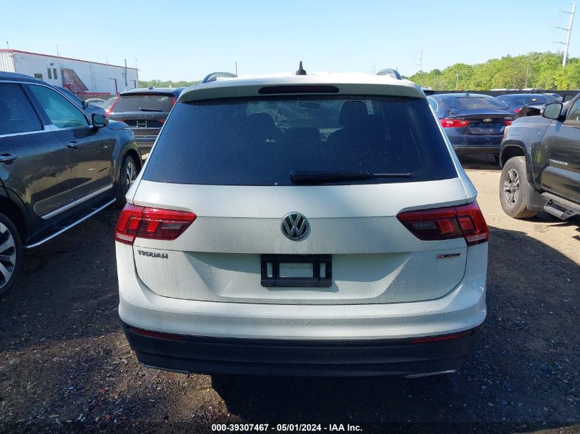 2020 Volkswagen Tiguan 2.0T S VIN: 3VV0B7AX9LM060991 Lot: 39307467