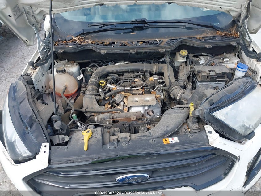 VIN MAJ3P1RE1JC193701 2018 FORD ECOSPORT S