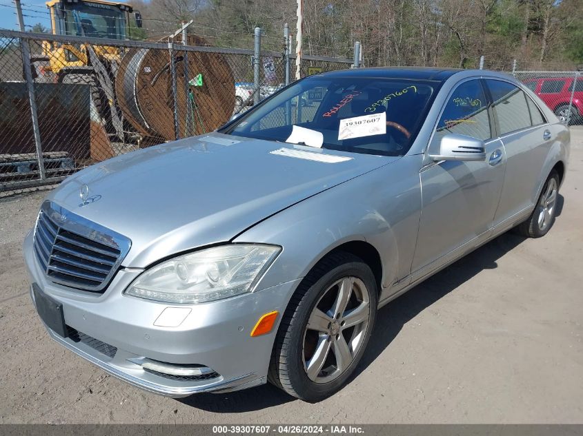 WDDNG8GB5AA346313 | 2010 MERCEDES-BENZ S 550