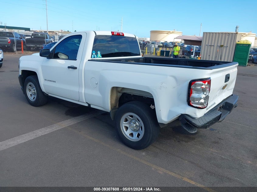 2017 CHEVROLET SILVERADO 1500 WT - 1GCNCNEH7HZ103884