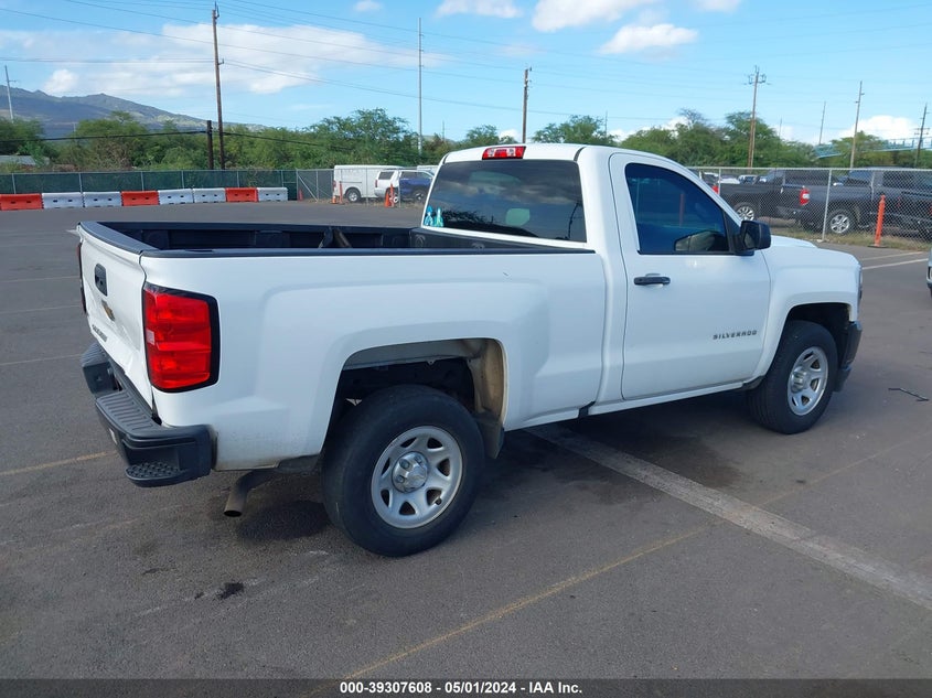 2017 CHEVROLET SILVERADO 1500 WT - 1GCNCNEH7HZ103884