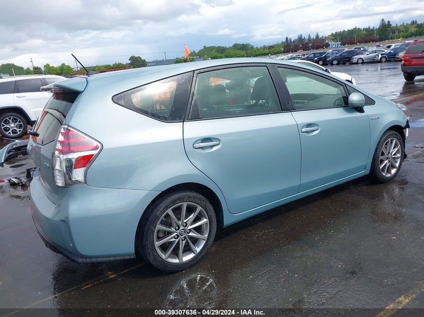 2015 Toyota Prius V Five VIN: JTDZN3EU6FJ040608 Lot: 39307636
