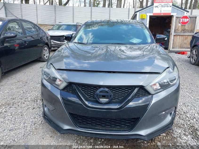 2017 Nissan Maxima 3.5 Sl VIN: 1N4AA6AP7HC436392 Lot: 39307640