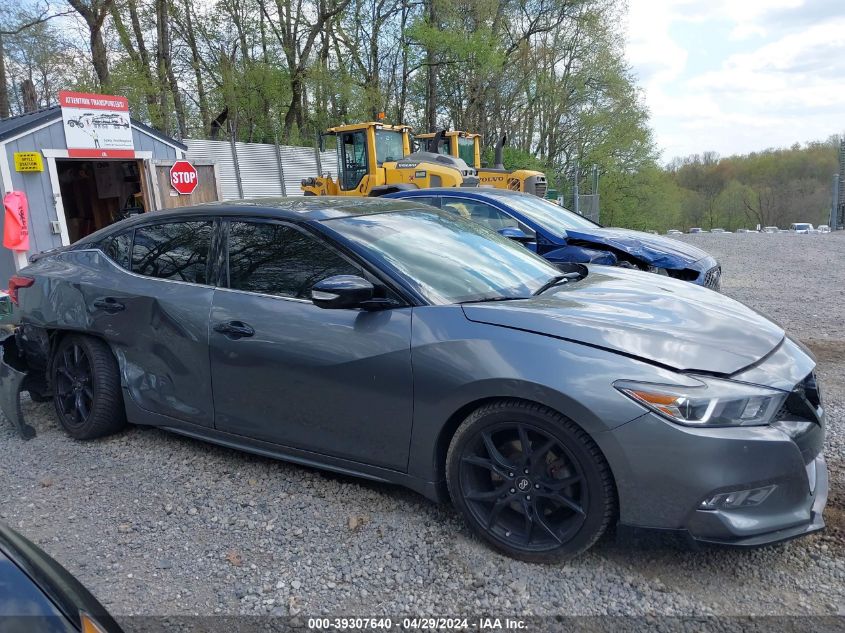 2017 Nissan Maxima 3.5 Sl VIN: 1N4AA6AP7HC436392 Lot: 39307640