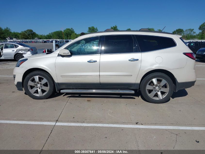 2015 Chevrolet Traverse Ltz VIN: 1GNKRJKD0FJ215828 Lot: 39307641