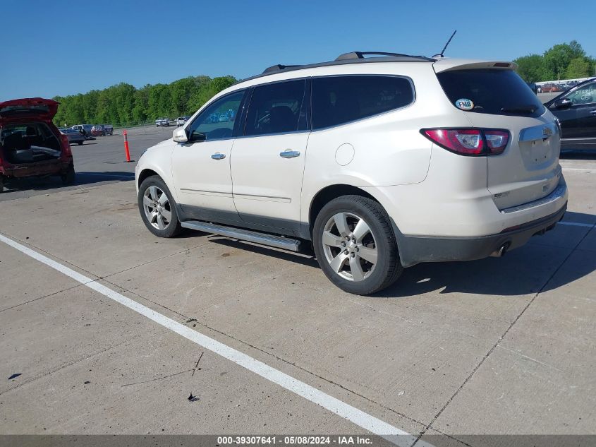 2015 Chevrolet Traverse Ltz VIN: 1GNKRJKD0FJ215828 Lot: 39307641