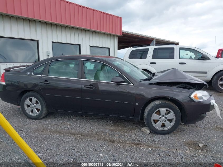 2008 Chevrolet Impala Lt VIN: 2G1WT58K381327182 Lot: 39307718