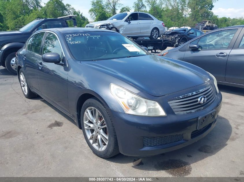 2008 Infiniti G35X VIN: JNKBV61F38M278183 Lot: 40657193