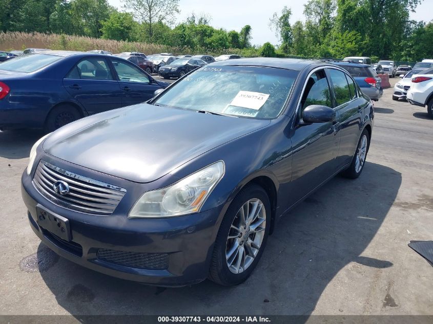 2008 Infiniti G35X VIN: JNKBV61F38M278183 Lot: 40657193