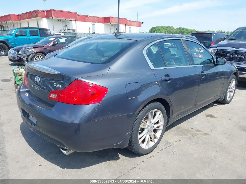 2008 Infiniti G35X VIN: JNKBV61F38M278183 Lot: 40657193