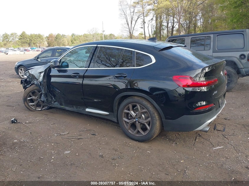2021 BMW X4 xDrive30I VIN: 5UX2V1C02M9E92271 Lot: 39307757