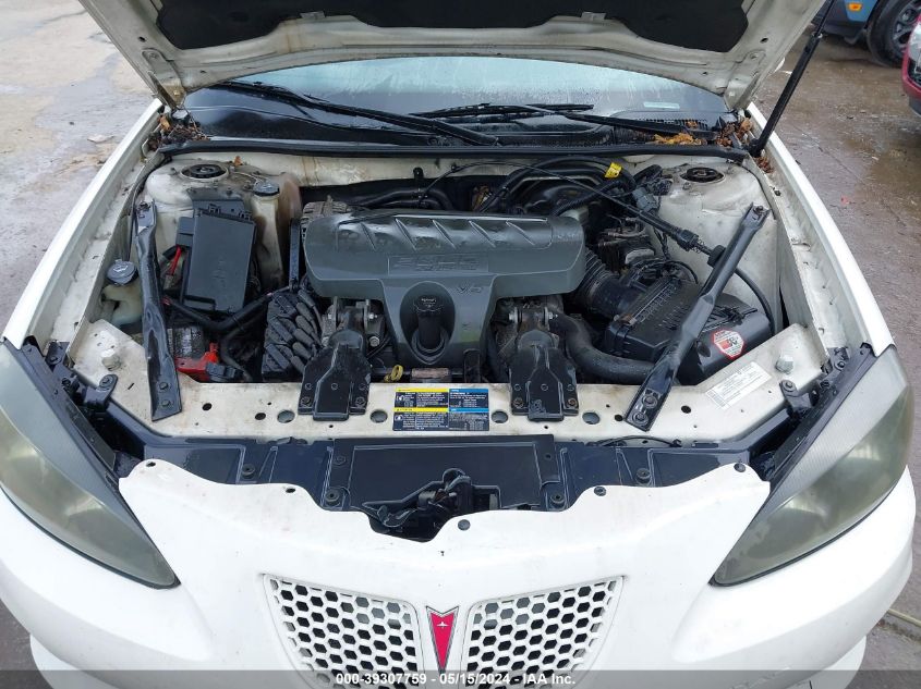 2008 Pontiac Grand Prix VIN: 2G2WP552681100430 Lot: 39307759