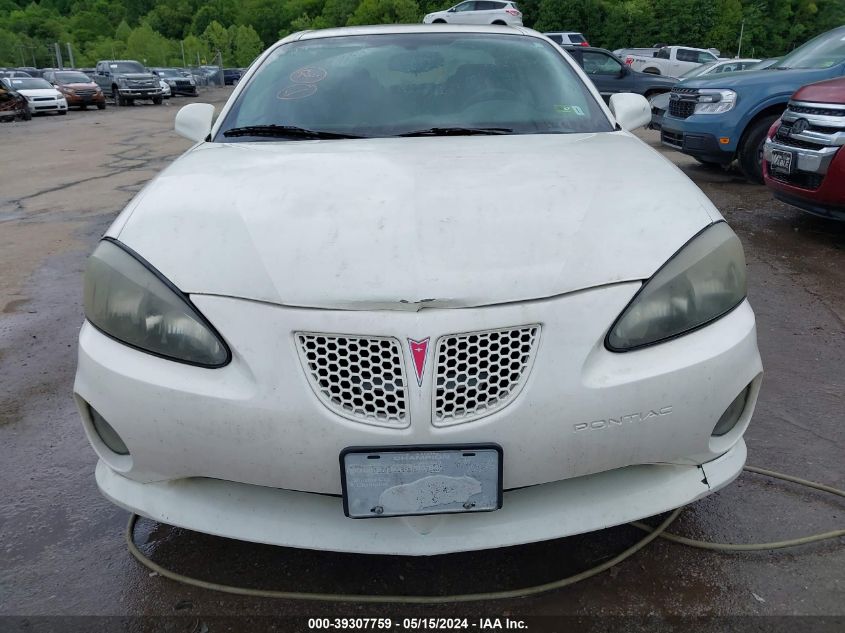 2008 Pontiac Grand Prix VIN: 2G2WP552681100430 Lot: 39307759