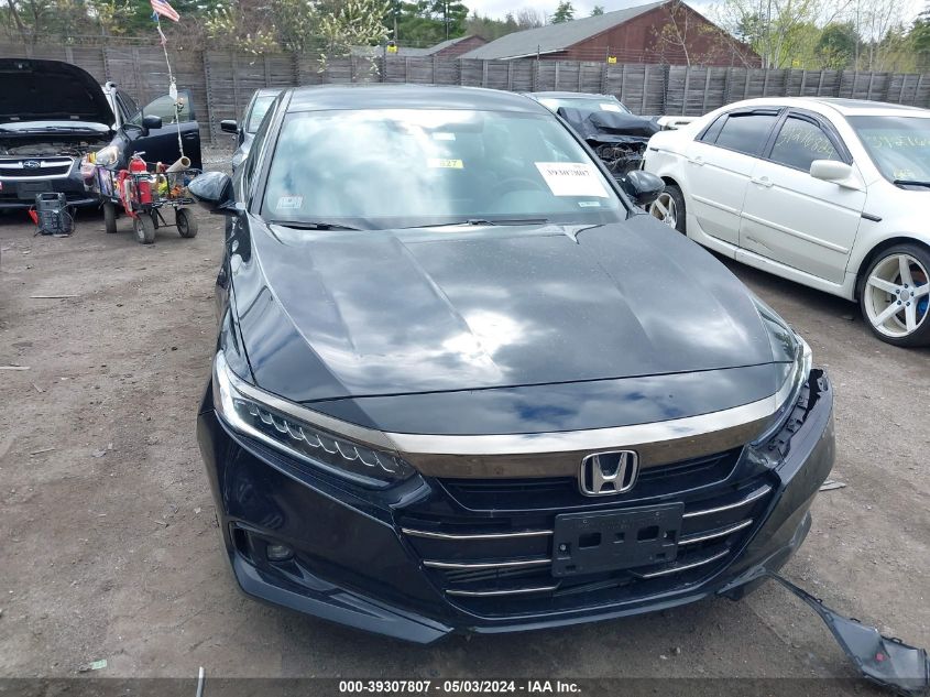 2022 Honda Accord Sport VIN: 1HGCV1F31NA046123 Lot: 39307807