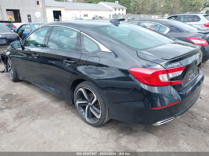 1HGCV1F31NA046123 2022 Honda Accord Sport