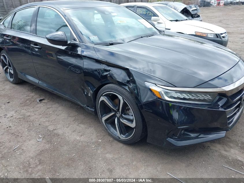 1HGCV1F31NA046123 2022 Honda Accord Sport