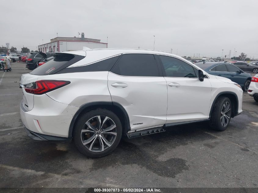 2018 Lexus Rx 450H VIN: 2T2BGMCA0JC024074 Lot: 39307873