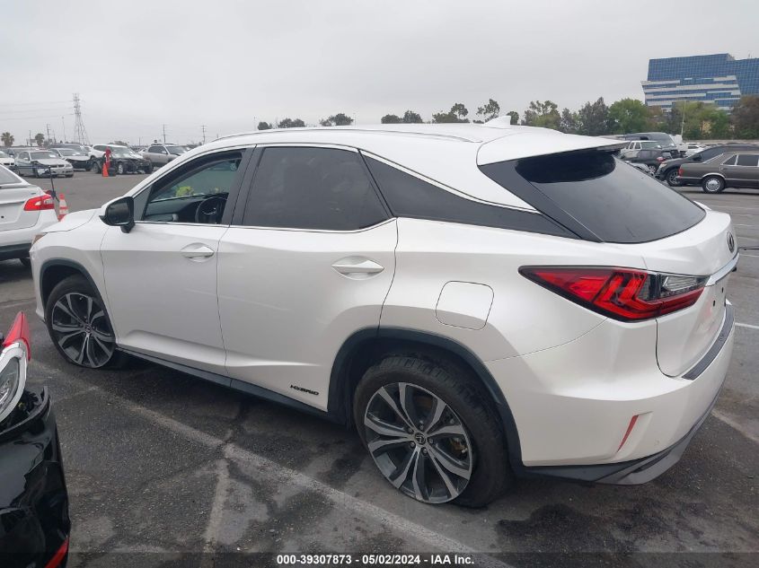 2018 Lexus Rx 450H VIN: 2T2BGMCA0JC024074 Lot: 39307873