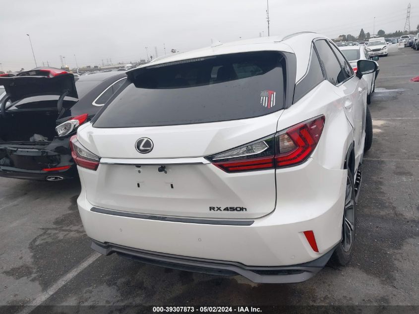 2018 Lexus Rx 450H VIN: 2T2BGMCA0JC024074 Lot: 39307873