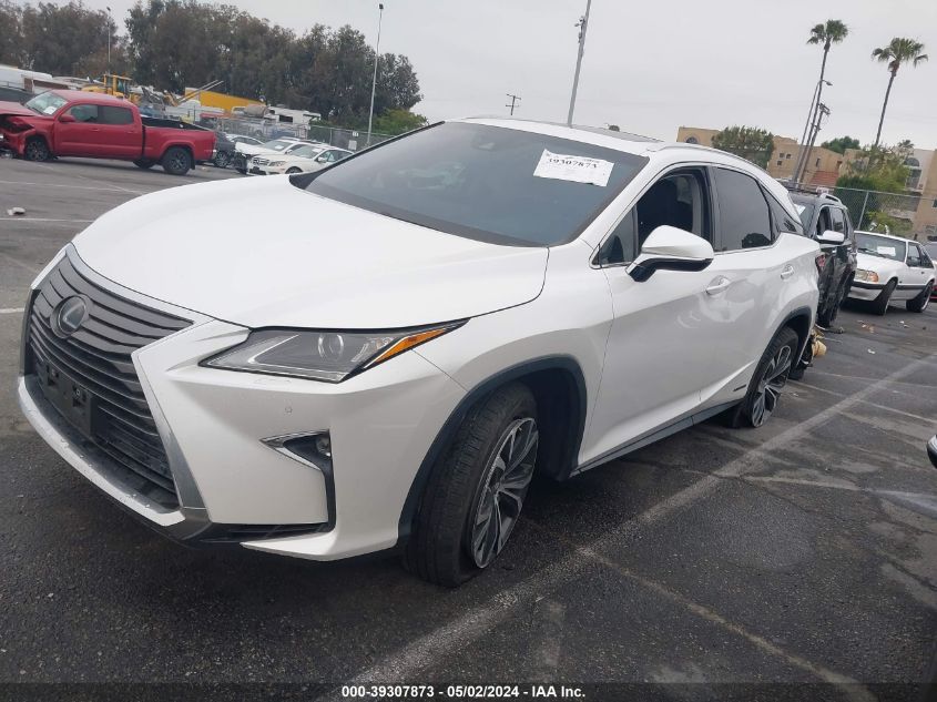 2018 Lexus Rx 450H VIN: 2T2BGMCA0JC024074 Lot: 39307873