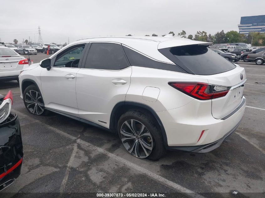 2018 Lexus Rx 450H VIN: 2T2BGMCA0JC024074 Lot: 39307873