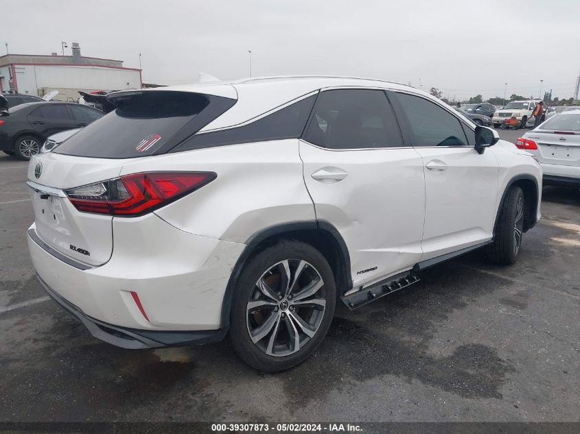 2018 Lexus Rx 450H VIN: 2T2BGMCA0JC024074 Lot: 39307873