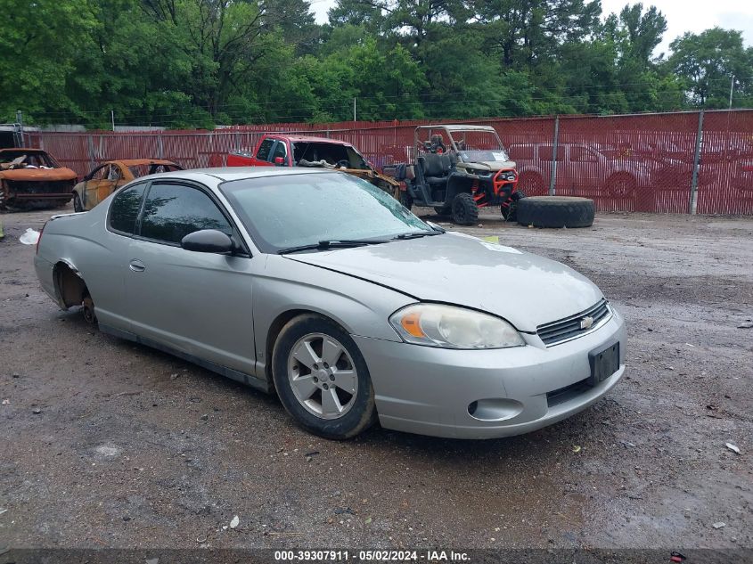 2007 Chevrolet Monte Carlo Ls VIN: 2G1WJ15K579201358 Lot: 39307911