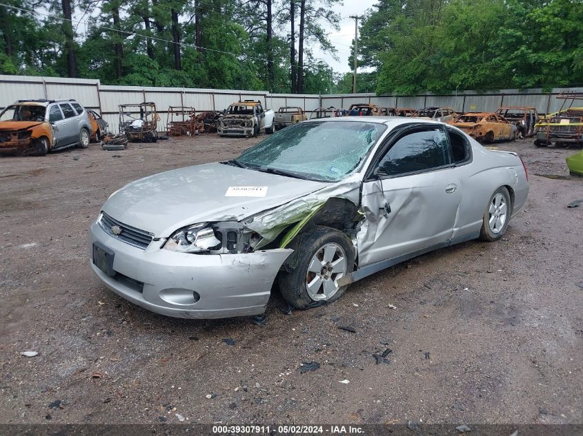 2007 Chevrolet Monte Carlo Ls VIN: 2G1WJ15K579201358 Lot: 39307911