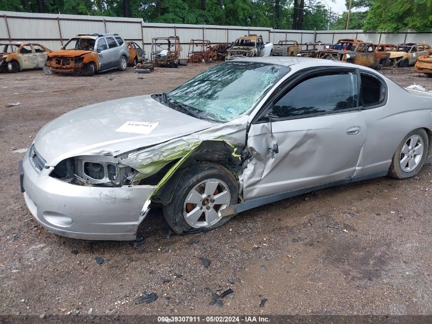 2007 Chevrolet Monte Carlo Ls VIN: 2G1WJ15K579201358 Lot: 39307911