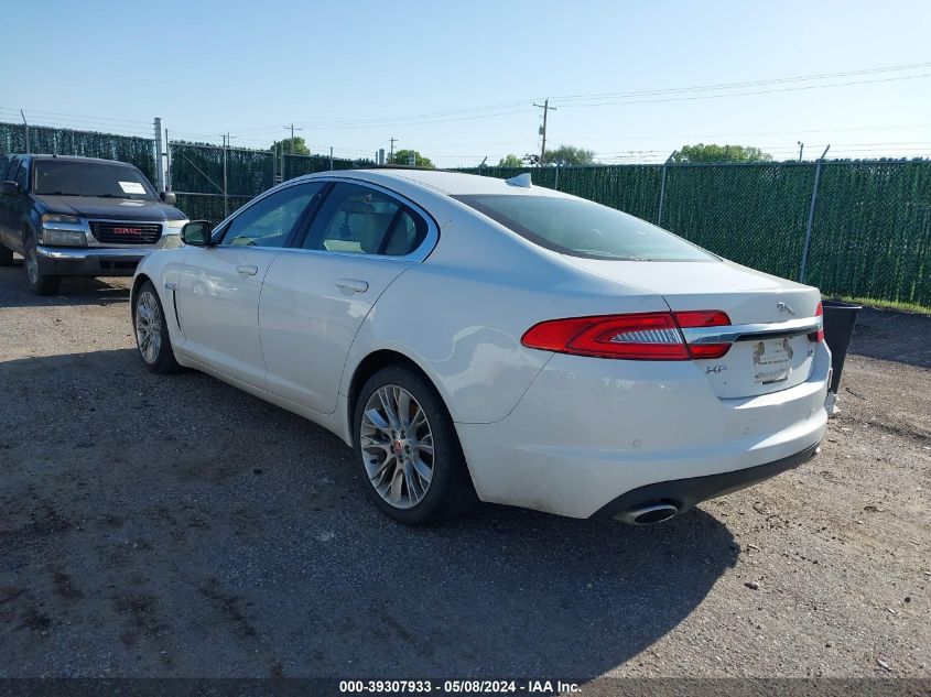 2013 Jaguar Xf V6 Sc VIN: SAJWA0E75D8S62747 Lot: 39307933