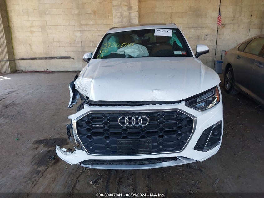 VIN WA1GAAFY7P2107358 2023 AUDI Q5 PREMIUM 45 TFSI S LINE QUATTRO