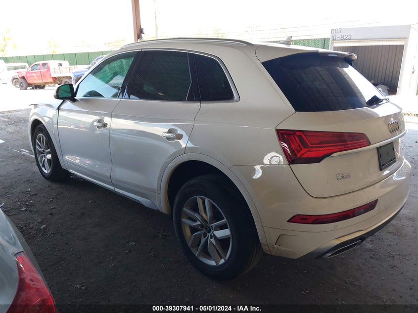 VIN WA1GAAFY7P2107358 2023 AUDI Q5 PREMIUM 45 TFSI S LINE QUATTRO