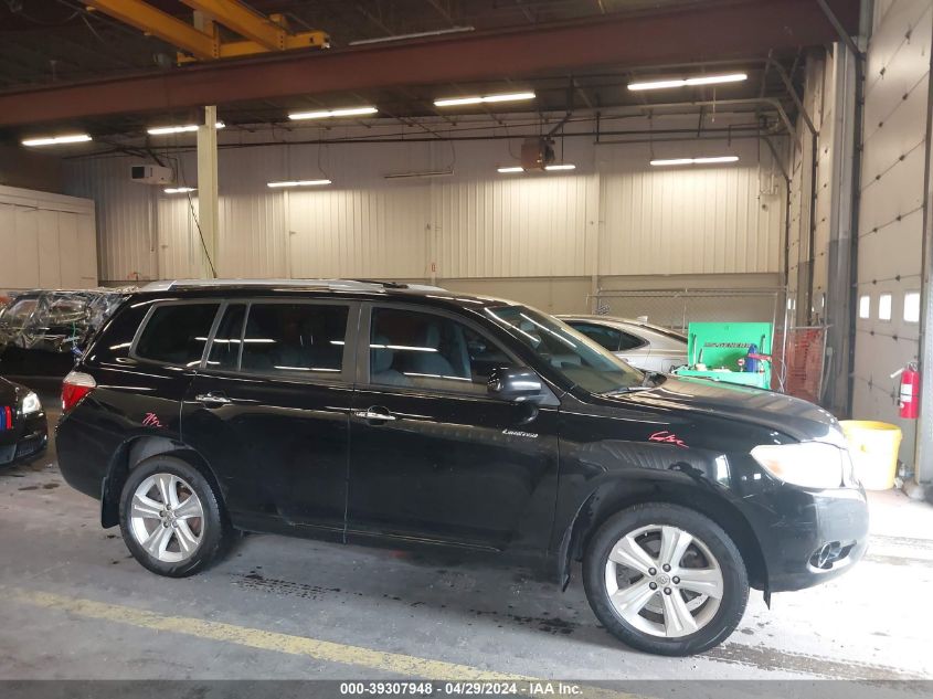 2008 Toyota Highlander Limited VIN: JTEES42A082073989 Lot: 39307948