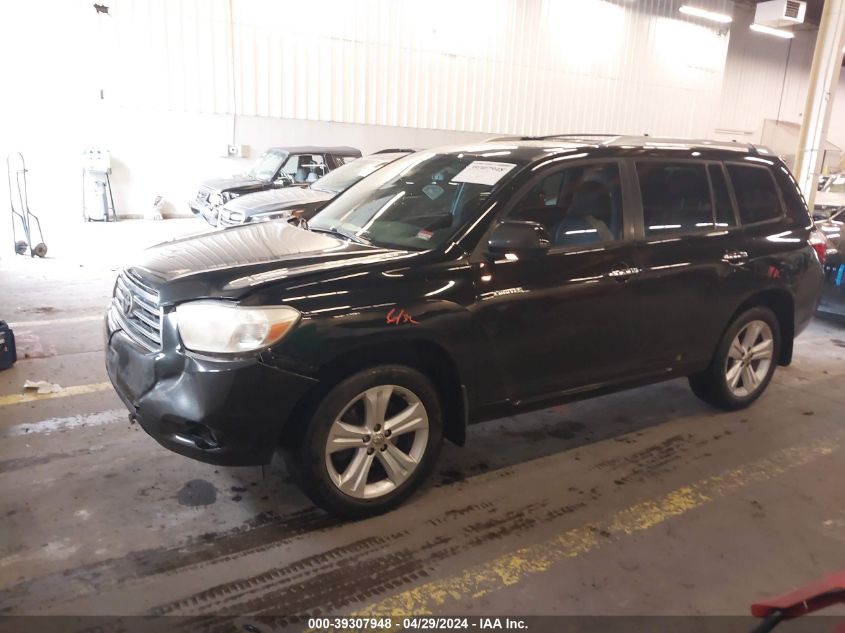 2008 Toyota Highlander Limited VIN: JTEES42A082073989 Lot: 39307948