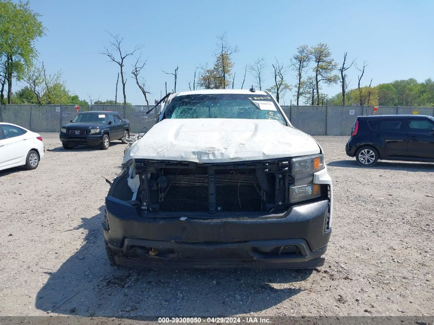 2021 Chevrolet Silverado 1500 2Wd Short Bed Wt VIN: 3GCPWAEF5MG237925 Lot: 39308050