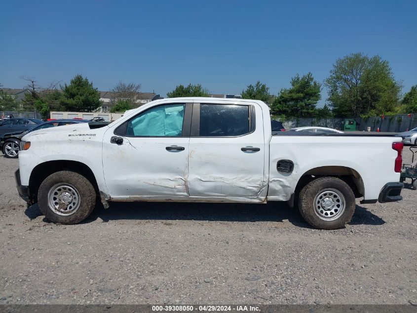 2021 Chevrolet Silverado 1500 2Wd Short Bed Wt VIN: 3GCPWAEF5MG237925 Lot: 39308050